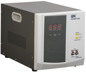 Стабилизатор напряжения переносной серии Ecoline 5 кВА IEK IVS26-1-05000  фото | Capital Power - инженерные системы
