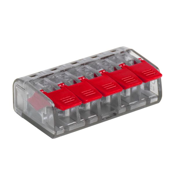 Клемма СМК 221-415 5 отверстий 0,2-4,0 мм2 блистер (5шт,) EKF PROxima PLC-SMK-221-415B  фото | Capital Power - инженерные системы