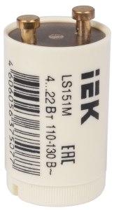 Стартёр LS151M 4...22Вт., 110-130В IEK LLD151-LS-22  фото | Capital Power - инженерные системы