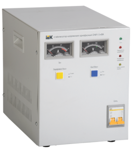 Стабилизатор напряжения СНИ1-5 кВА однофазный IEK IVS10-1-05000  фото | Capital Power - инженерные системы