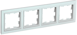 Рамка 4-местная РУ-4-БрЖ жемчуг IEK серии BRITE BR-M42-K36  фото | Capital Power - инженерные системы