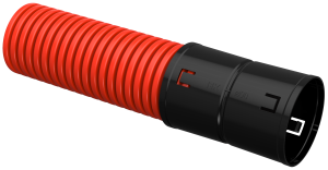 Труба гофрированная двустенная ПНД d=90мм красная (50м) IEK CTG12-090-K04-050-R  фото | Capital Power - инженерные системы