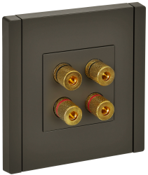 Аудиорозетка 4-местная FP339 серый IEK серии FORTE&PIANO FP-S40-K03  фото | Capital Power - инженерные системы
