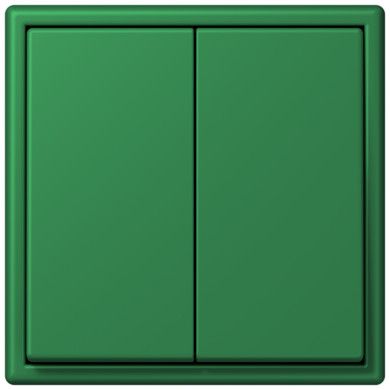 Клавиша Jung Les Couleurs® Le Corbusier vert fonce для двухклавишного выключателя LC99532050 LC99532050  фото | Capital Power - инженерные системы