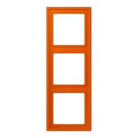 Рамка Jung Les Couleurs Le Corbusier Orange vif 3 поста LC9834320S