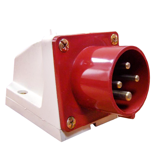 Вилка стационарная 514 3Р+РЕ 16А 380В IP44 EKF PS-514-16-380  фото | Capital Power - инженерные системы
