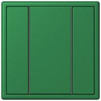 Кнопочный модуль КNX Jung Les Couleurs® Le Corbusier vert fonce F 50 с одной парой кнопок LC501TSA32050