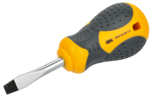 ARMA2L 3 Отвертка SL6,0х38 K1 IEK A2L3-SC10-K1-SL-60-038  фото | Capital Power - инженерные системы