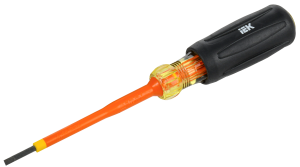 ARMA2L 5 Отвертка диэлектрическая SL2,5х75 Т3 IEK A2L5-SC30-T3-SL-25-075  фото | Capital Power - инженерные системы