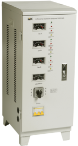Стабилизатор напряжения СНИ3-6 кВА трехфазный IEK IVS10-3-06000  фото | Capital Power - инженерные системы