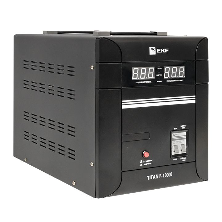 Стабилизатор напряжения напольный TITAN F-10000 EKF PROxima stab-f-10000  фото | Capital Power - инженерные системы