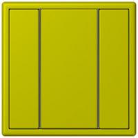 Кнопочный модуль КNX Jung Les Couleurs® Le Corbusier vert olive vif F 50 с одной парой кнопок LC501TSA4320F