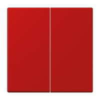 Клавиша Jung Les Couleurs® Le Corbusier rouge vermillon 31 для двухклавишного выключателя LC99532090