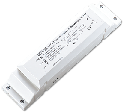 Усилитель светорегулятора Jung SL серия TRONIC 60-700W для л/н и электр.трансформ. наружного монтажа 247EB 247EB  фото | Capital Power - инженерные системы