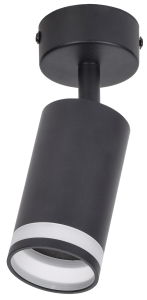 LIGHTING Светильник 4006 накладной настено-потолочный под лампу GU10 черный IEK LT-USB0-4006-GU10-1-K02  фото | Capital Power - инженерные системы