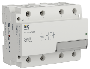 ARMAT Контактор модульный KMR 100А 24В AC/DC 2НО 2НЗ IEK AR-KMR20-100-22-024  фото | Capital Power - инженерные системы