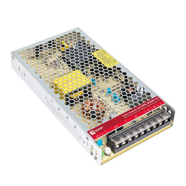 Блок питания 12В MPS-200W-12 EKF Proxima mps-200w-12  фото | Capital Power - инженерные системы