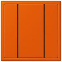 Кнопочный модуль КNX Jung Les Couleurs® Le Corbusier orange vif F 50 с одной парой кнопок LC501TSA4320S