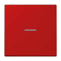 Клавиша Jung Les Couleurs® Le Corbusier rouge vermillon 31 для выключателя/кнопки с окошком для подсветки LC990KO532090