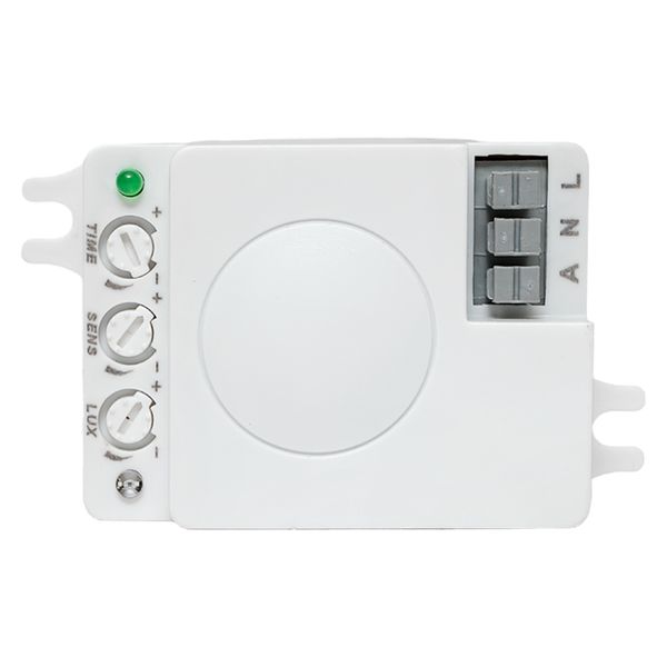 Микроволновый датчик движения белый 1200Вт 360гр, до 10м IP20 MW-706 EKF dd-mw-706  фото | Capital Power - инженерные системы