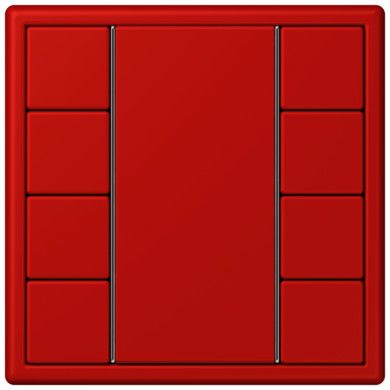 Кнопочный модуль КNX Jung Les Couleurs® Le Corbusier rouge vermillon 31 F 50 с четырьмя парами кнопок LC504TSA32090 LC504TSA32090  фото | Capital Power - инженерные системы