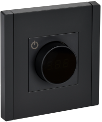 Термостат электронный с индикацией FP152 черный IEK серии FORTE&PIANO FP-RT11-K02  фото | Capital Power - инженерные системы
