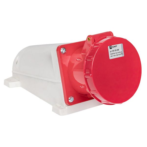 Розетка стационарная наружная 145 3Р+РЕ+N 125А 380В IP67 EKF PS-145-125-380  фото | Capital Power - инженерные системы