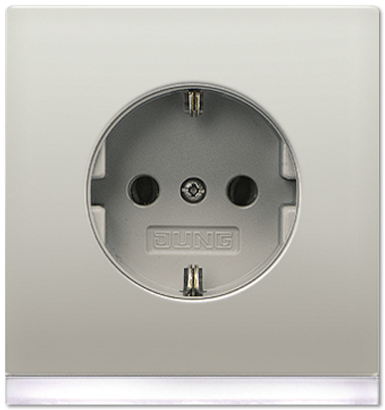 Розетка Jung LS серия SCHUKO с подсветкой LED ES2520-OLEDW ES2520-OLEDW  фото | Capital Power - инженерные системы