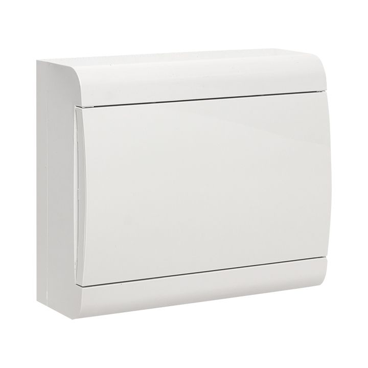 Щит распределительный ЩРН-П-10 "SlimBox" белая дверца IP41 EKF SB-N-10W  фото | Capital Power - инженерные системы