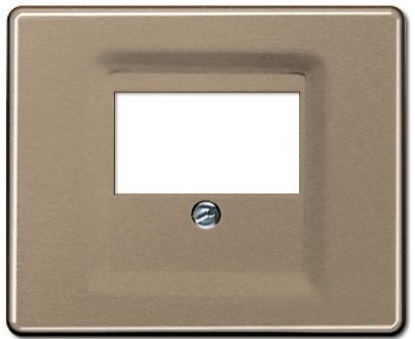 Крышка Jung SL 500 бронза для TAE розетки SL569TGB SL569TGB  фото | Capital Power - инженерные системы