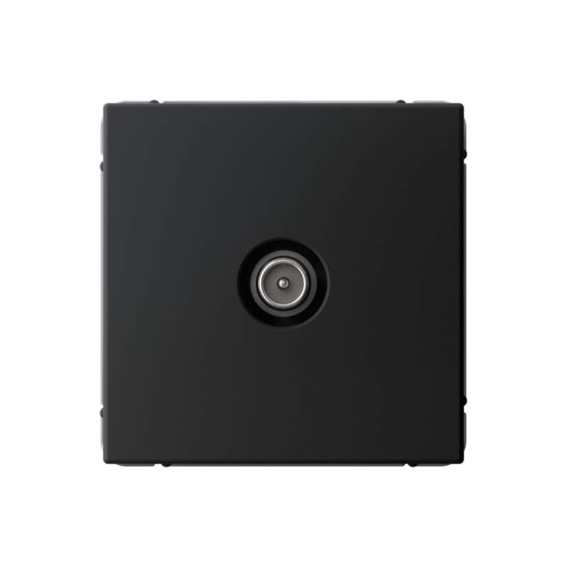 Розетка TV Systeme Electric серии ArtGallery оконечная 1DB, механизм, КАРБОН GAL001091  фото | Capital Power - инженерные системы