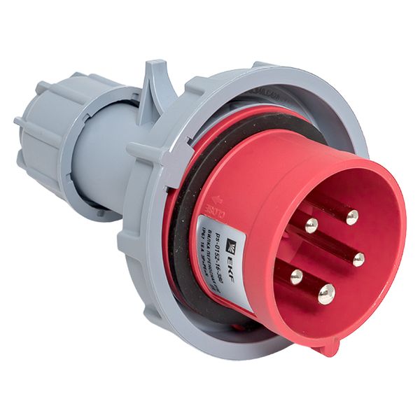 Вилка переносная 0152 3Р+РЕ+N 16А 380В IP67 EKF PROxima PS-0152-16-380  фото | Capital Power - инженерные системы