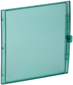 TEKFOR Дверца для корпуса пластикового КМПн-54 IP65 зеленая прозрачная IEK TF-KP72D-DV-54-K06  фото | Capital Power - инженерные системы