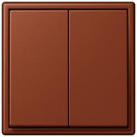 Клавиша Jung Les Couleurs® Le Corbusier terre sienne brulee 59 для двухклавишного выключателя LC9954320D