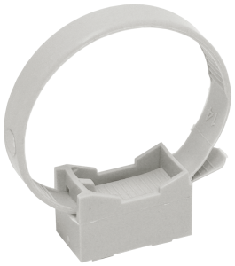 ELASTA Хомутный держатель со стяжкой CFF1 16-32мм серый IEK CTA10MP-CFF132-K41-100  фото | Capital Power - инженерные системы
