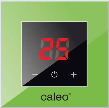 Терморегулятор Caleo Nova Orto (зеленый) caleo_nova_orto_014  фото | Capital Power - инженерные системы