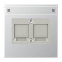 Крышка Jung LS серия Алюминий для AMP кнезд RJ45 AL2969-25NWE AL2969-25NWE  фото | Capital Power - инженерные системы