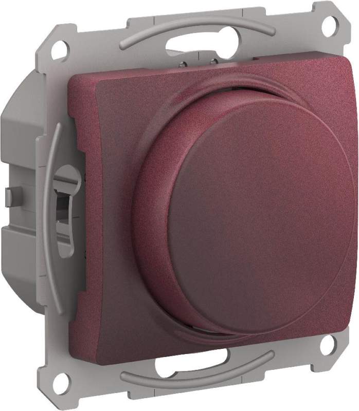 Диммер Systeme Electric серии Glossa, LED, RC, 400Вт, мех., БАКЛАЖАНОВЫЙ GSL001123  фото | Capital Power - инженерные системы