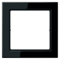 Рамка Jung FD Design Черный 1-постовая FD981SW FD981SW  фото | Capital Power - инженерные системы