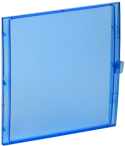 TEKFOR Дверца для корпуса пластикового КМПн-54 IP65 синяя прозрачная IEK TF-KP72D-DV-54-K07  фото | Capital Power - инженерные системы