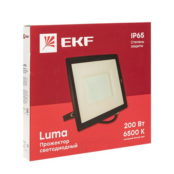 Прожектор светодиодный СДО-3008 200Вт 6500К IP65 LUMA EKF FLL-3008-200-6500  фото | Capital Power - инженерные системы