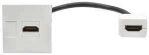PRIMER РКМ-20-10-П Розетка мультимедийная HDMI M/M (2 модуля) белая IEK PR-KK40D-RH-0-2-K01  фото | Capital Power - инженерные системы