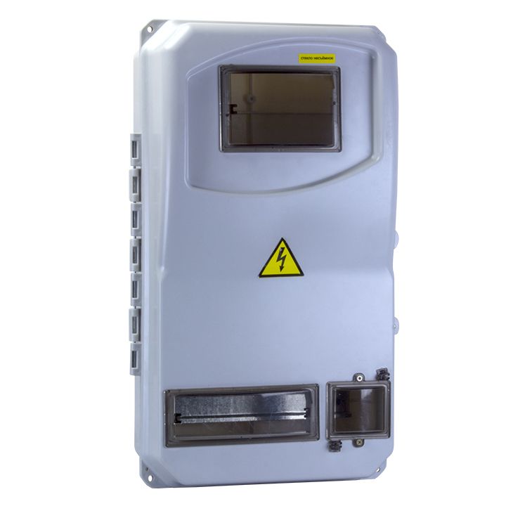 Щит учетно-распред, навесной пластик ЩУРн-П 3/11 (494х300х136) IP55 EKF PROxima PB-3/11-55  фото | Capital Power - инженерные системы
