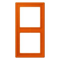 Рамка Jung Les Couleurs Le Corbusier Orange vif 2 поста LC9824320S
