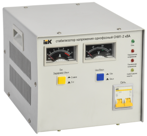 Стабилизатор напряжения СНИ1-2 кВА однофазный IEK IVS10-1-02000  фото | Capital Power - инженерные системы