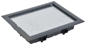 PRIMER Лючок напольный ONFLOOR закрытый (глухая крышка) IEK PM-LN10-00-K03  фото | Capital Power - инженерные системы