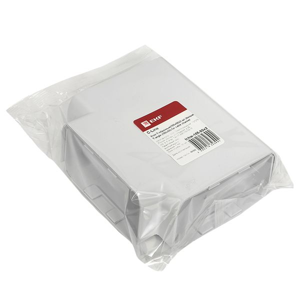 Угол T-образный (105x50) (2 шт) белый EKF C-Line tchw-105-50x2  фото | Capital Power - инженерные системы