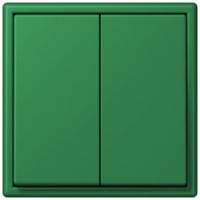 Клавиша Jung Les Couleurs® Le Corbusier vert fonce для двухклавишного выключателя LC99532050