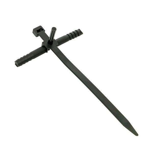 Хомут дюбельный черный (7х150) (50шт,) EKF PROxima PLC-NST-7.2X150B  фото | Capital Power - инженерные системы