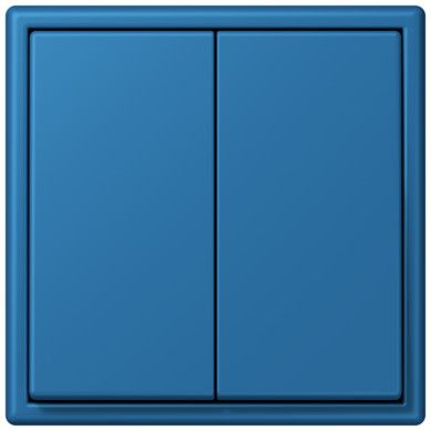 Клавиша Jung Les Couleurs® Le Corbusier bleu ceruleen 31 для двухклавишного выключателя LC99532030 LC99532030  фото | Capital Power - инженерные системы